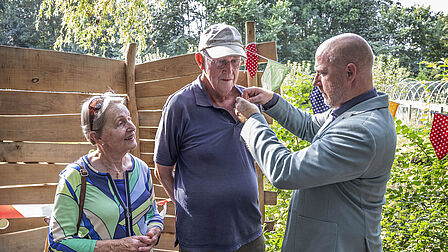 Foto Westlandstek voor Kees Hekker